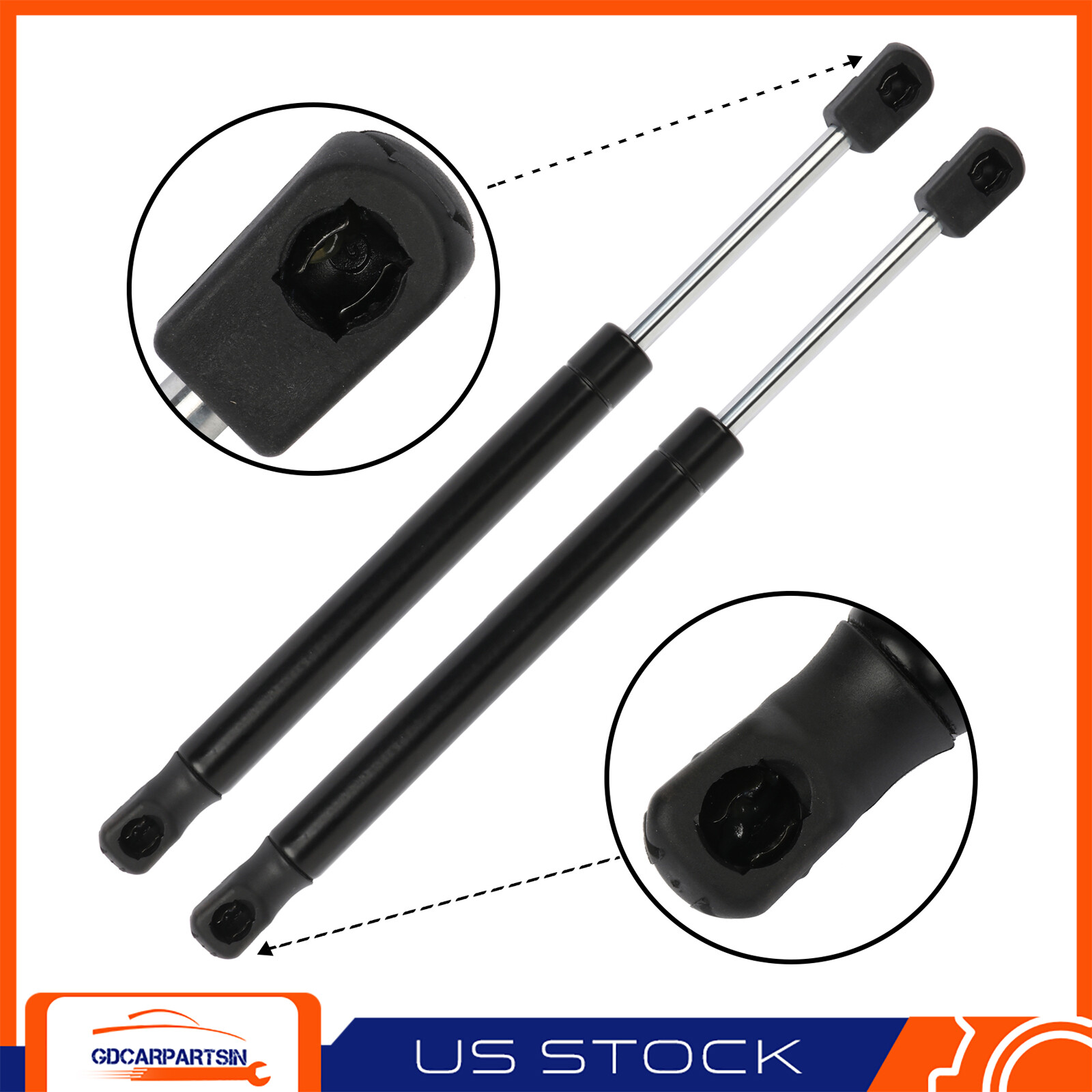 2005-2014 Ford Mustang Rear Trunk Lift Support Gas Shocks Struts Pair 2x