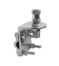 Aluminum Mirror Mount Bracket Radio Antenna For screw on coax cable