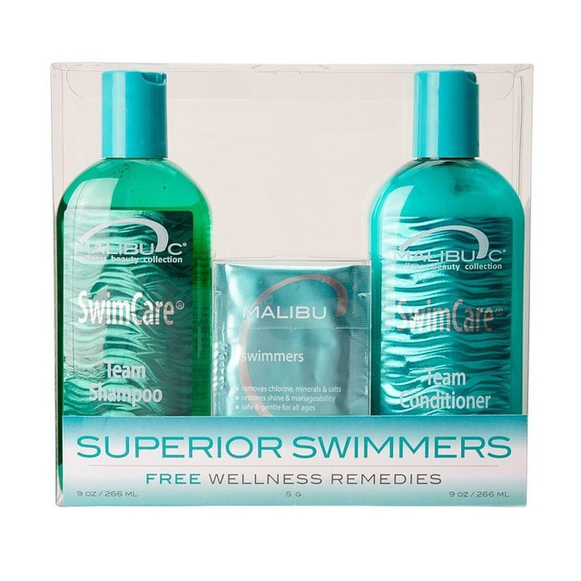 Malibu Hair Care Swimmers Wellness System Kit Treatment For Sale