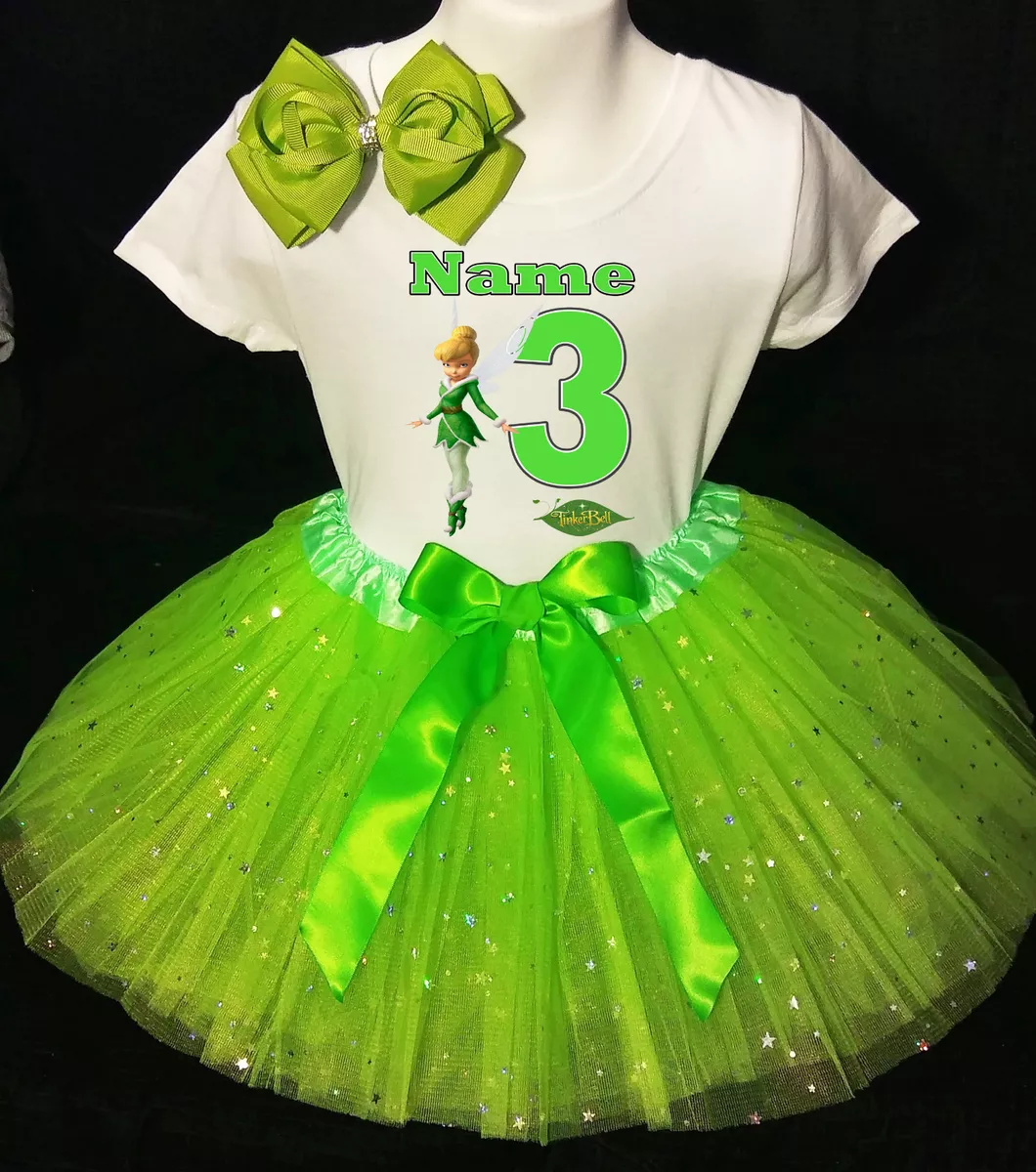 Tutu top dress tinkerbell