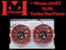 FF DYNAMICS EXTREME ELECTRIC TWIN COOLING FAN SYSTEM FOR NISSAN 300ZX 1984-1989