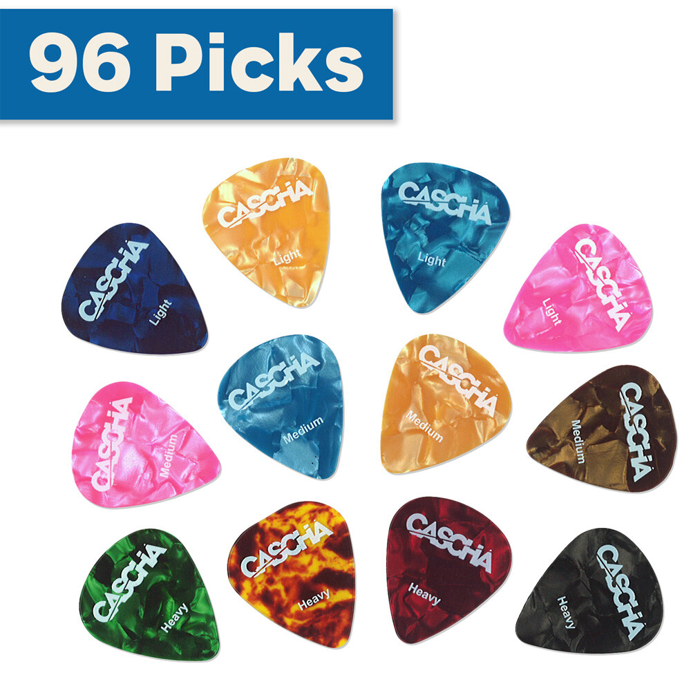 Набор гитарных медиаторов CASCHA HH 2193 из целлулоида 96Стк 5090₽