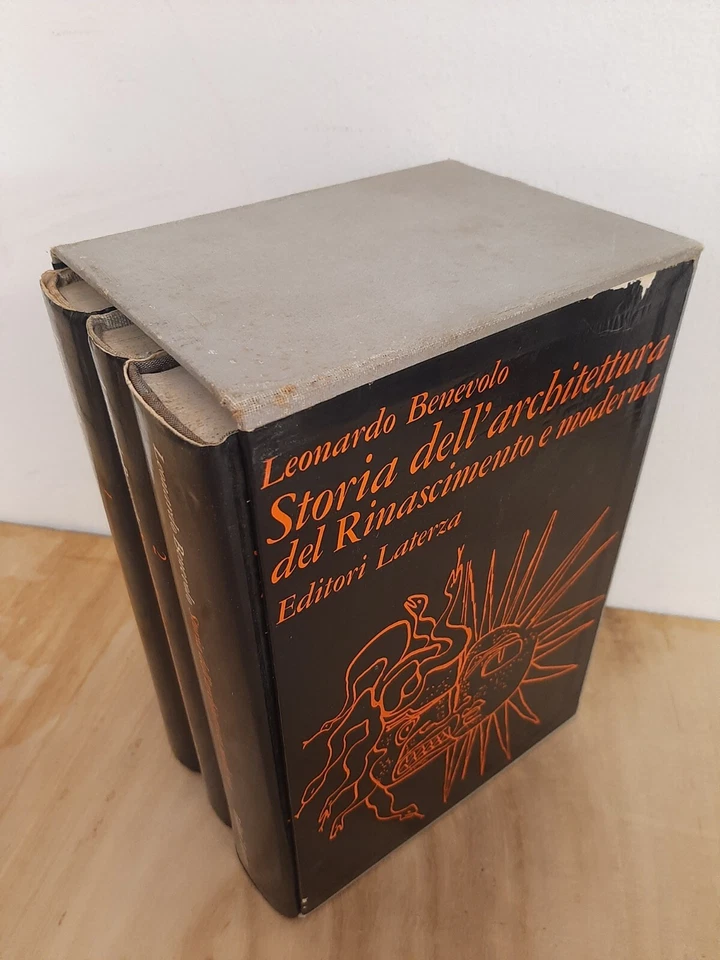 STORIA DELL'ARCHITETTURA DEL RINASCIMENTO E MODERNA di L . Benevolo - Laterza - Immagine 3 di 4