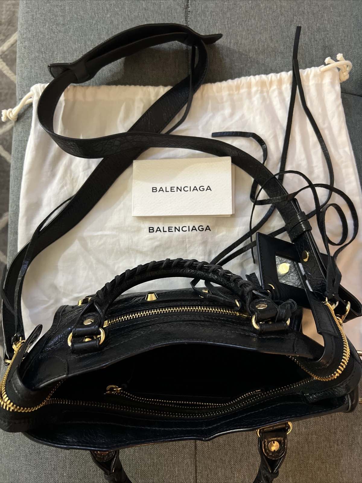 balenciaga mini city bag beige