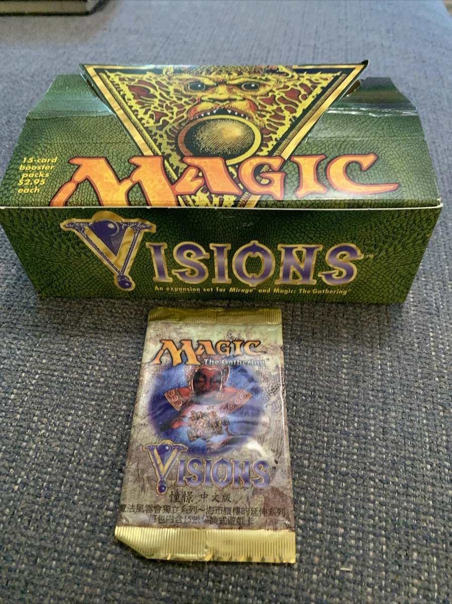 Magic: The Gathering Visions Sealed Collectible Card Game Packs