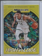 GIANNIS ANTETOKOUNMPO 2019-20 PANINI HOOPS HIGH VOLTAGE BUCKS