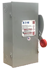 Eaton DH261UGK Non-Fusible Disconnect 30A 600V 2P 1PH NEMA 1 Heavy Duty