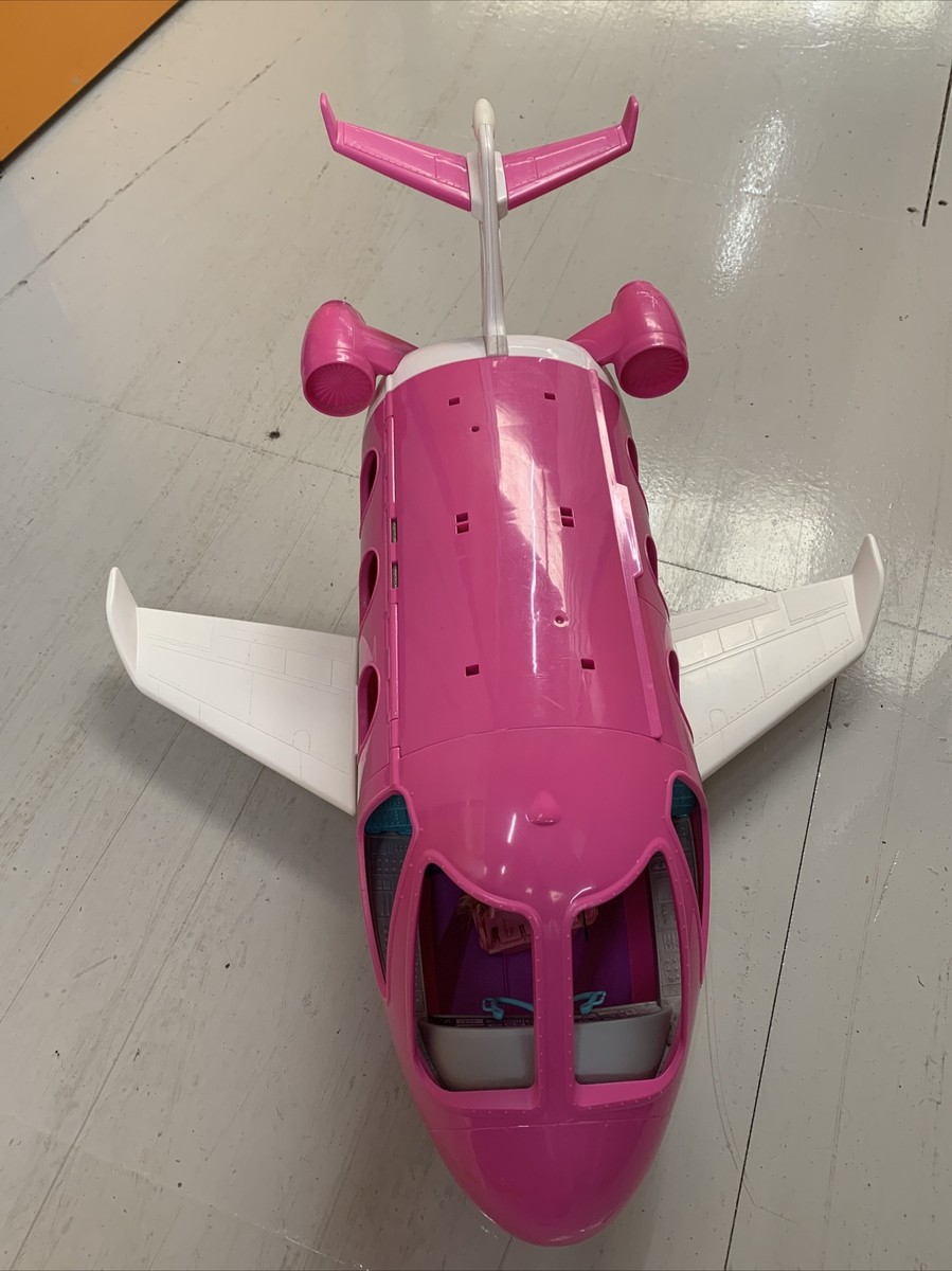 Mattel Barbie Pink Passport Glamour Vacation Jet Airplane