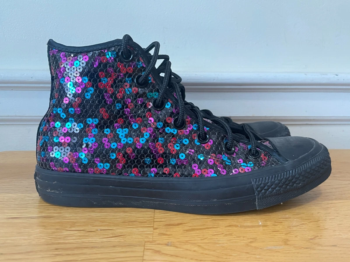 Converse chuck taylor all star sequins high top top