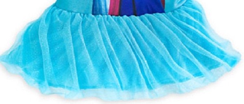 Disney Store Frozen Elsa Anna Olaf Camisa de Noche Prendas para Dormir Niñas Azul Nueva - Imagen 11 de 35