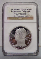 アメリカ 1906 スミソニアンコレクション 銀貨 アメリカ 1906