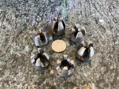 mixed lot of 6 # 2 size acorn threading dies machine shop chasers lot ...