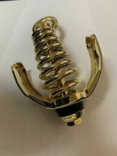 Vintage Lowrider Bicycle Bike Spring Fork Head Accessory All Gold Show Part