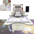 110V-220V Fully Auto Commercial Single Head 15 Needle Embroidery Machine 40*60Cm