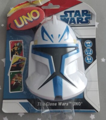 UNO Sonderedition Star Wars The Clone Wars Motiven Mattel Neu oVP sehr selten