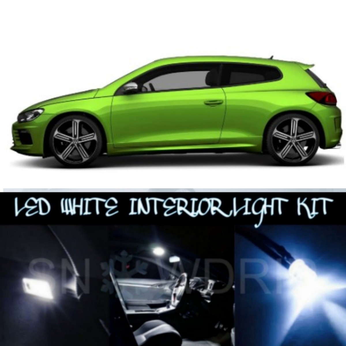 Volkswagen Scirocco MK3.0 Lighting Upgrades