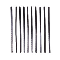 10X SäGebläTter 150 Mm 50HRC Mini-BüGelsäGe Puk ErsatzsäGeblatt Metall Alu Holz