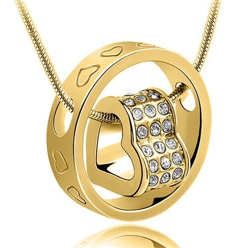 Черт бы побрал Гальскетту Герц с кольцом Колье-Страсс Циркония Герцен Кристалл Анхангер 1890₽