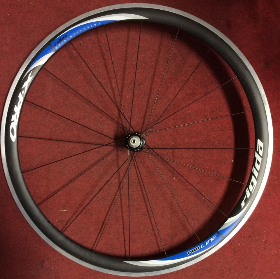 Front Wheel Bike Rigida x-Pro Line Carbon Clincher 40 Bike