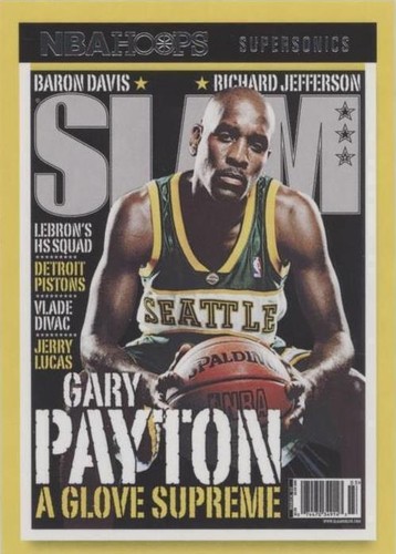 スポーツ選手 Panini Gary Payton 1of1 2021-22 Panini NBA Hoops Slam Gary Payton SLAM #67 Supersonics | eBay