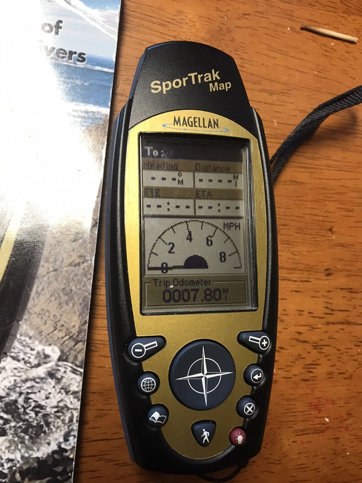 Magellan SporTrak Map Handheld GPS Bundle And Manual. Free Shipping - Image 3 of 4