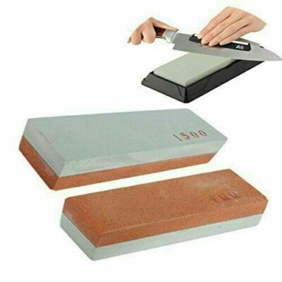 400#&1500# Two Sides Sharpener Duel Knife Razor Grit Whetstone Sharpening Stone