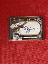 Ozzie Smith Auto   Rare Topps Tribute Beautiful Numbered 5/110 ￼🚀🚀🚀