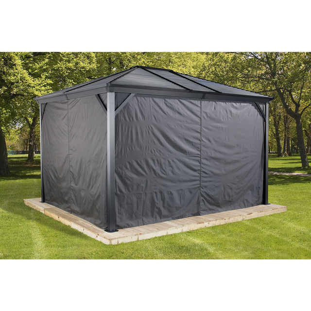 Ventura Gazebo Outdoor Curtains 