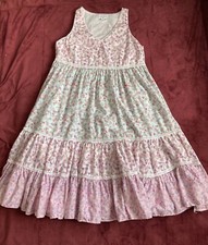 LOVESHACKFANCY X TARGET Camille Tiered Floral Dress Women’s Size S