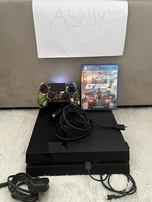 PS4 500GB | Offizieller Controller, Kabel, (USB inkl.) | Crew 2 | getestet & funktionsfähig