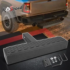Mild Steel Trailer Towing Hitch Step Bar w/Pin+Clip Fits 18.5" Width 2" Receiver