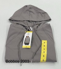 Sage Collective Women's Lightweight Long Sleeve Hoodie, Gray, Size S