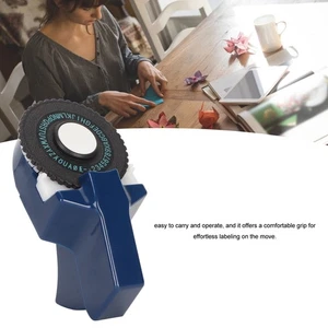 Embossing Label Maker Inkless Easy To Operate Ergonomic Design Portable Label