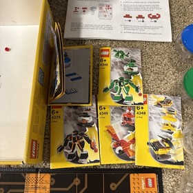 LEGO 65535 X-Pod Play Off Game Pack Near Complete: 4 X-pod W/manuals, 50 Cards