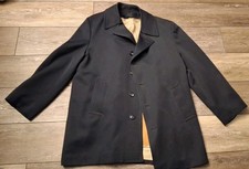 Vintage 70s Wingflite Men  s Trench Coat Overcoat Size 46 REG Zip Out Lining