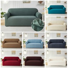 Sofabezug Stretch Schonbezug Couch Sofahusse 1/2/3/4 Sitzer Sofa Sitzkissenbezug
