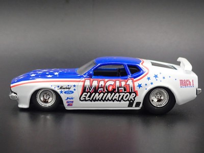 1973 73 FORD MUSTANG MACH 1 ELIMINATOR NHRA 1/64 SCALE DIORAMA DIECAST MODEL CAR