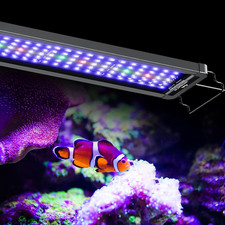 48W Saltwater Aquarium Light for 48" to 54" Fish Tanks Dimmable LED Reef Light f