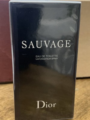 Dior Sauvage Men's Eau de Toilette Fragrance 3.4 Oz