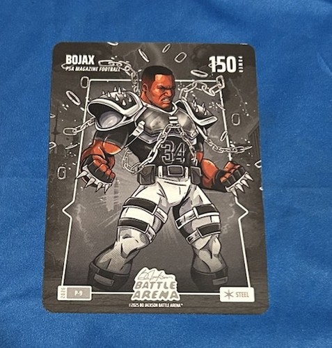 2026 Bo Jackson Battle Arena Bojax P-9 PSA Magazine Exclusive SP Steel 150 Power