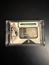 2024-25 Panini National Treasures Stephon Castle Rookie Silver Bar Spurs 1/12 