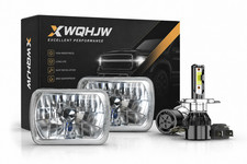 7x6 Clear Glass Lens Headlight H4 Halogen Light Bulb Headlamp W H4 Led Bulbs 7x6 Clear Glass Lens Headlight H4 Halogen Light Bulb Headlamp W H4 Led Bulbs