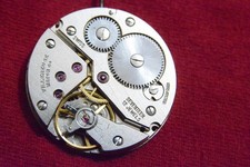 Original UNITAS 6498 17 jewels Swiss watch movement Incabloc plain chrome