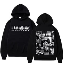 Rapper Playboi Carti I AM MUSIC Album Logo Hooded Men Fashion Hoodie