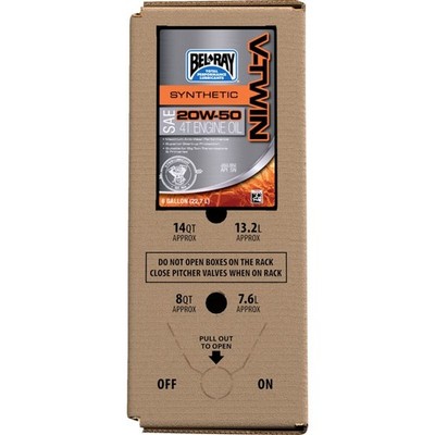 Bel-Ray V-Twin Synthetic 4-Storke Engine Oil 20W-50 6 U.S GAL