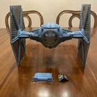 Vintage Original Star Wars 1978 Vintage Imperial Blue Tie Fighter Battle Damaged