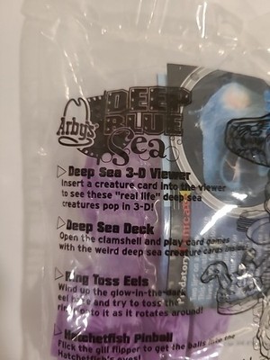 2003 Arbys Deep Blue Sea Deep Sea 3D Viewer Mint in Package