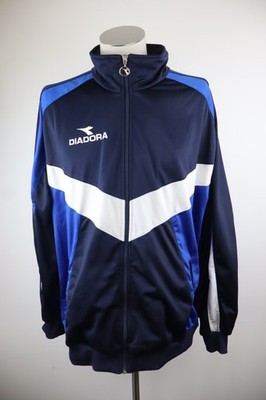 Diadora Jacke Sport Sweatshirt mit Reißverschluss Herren Gr. 2XL Herr Casual