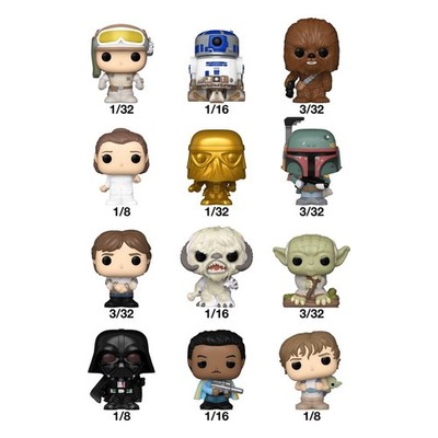 Star Wars Funko POP! Deluxe Vinyl Figuren (2,5 cm) (zufällig)
