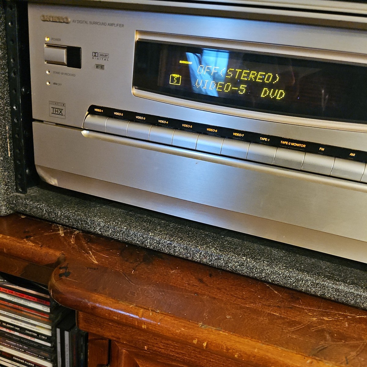 ONKYO INTEGRA TX-DS939 AUDIO VIDEO CONTROL TUNER-AMPLIFIER 120 W